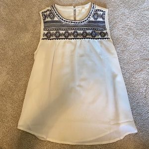 Silk flow tank top